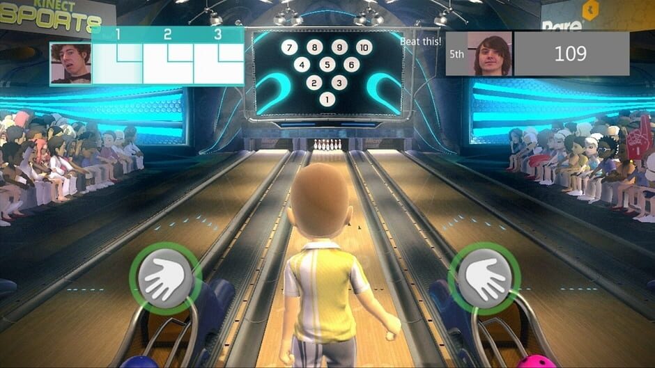 Screenshot 1 of 10 Frame Bowling